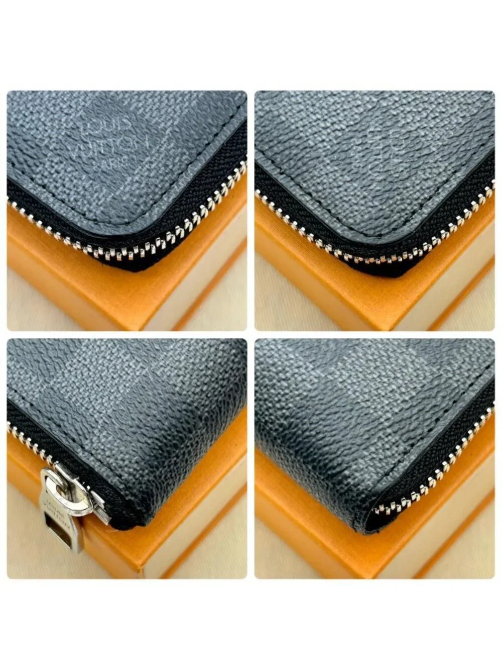 Louis Vuitton Damier Graphite Vertical Zippy Wallet
